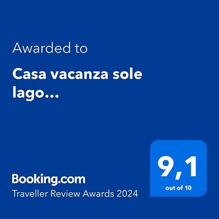Casa Vacanza Sole Lago… Intra Ngoại thất bức ảnh